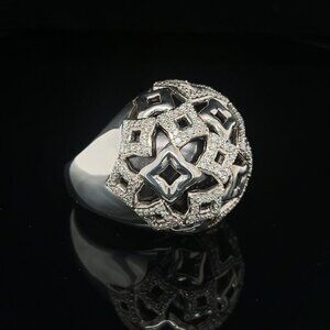 David Yurman Quatrefoil Diamond Ring